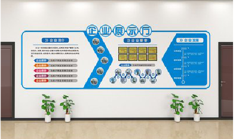 台前设计师必看的文化墙设计定律。