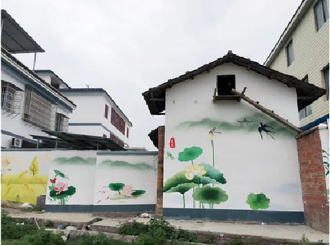 台前室外墙绘-从选材到保养。