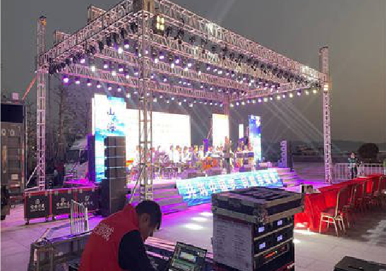 台前活动搭建
