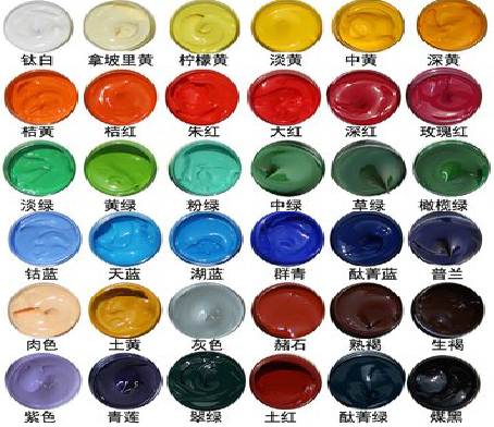 台前墙绘颜色的选择有讲究。