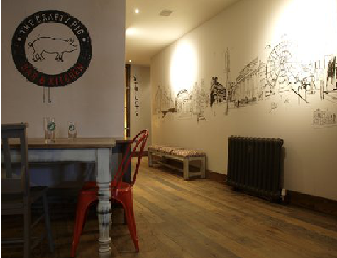 台前教你判断手绘墙质量的好坏。