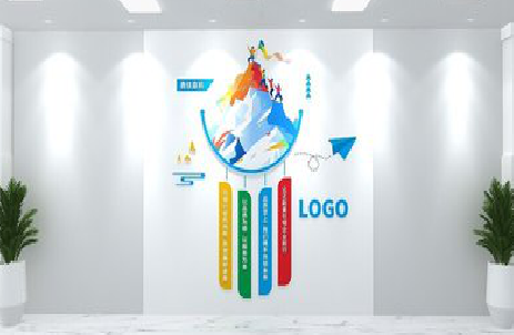 台前公司企业形象墙的工艺材料有哪些？